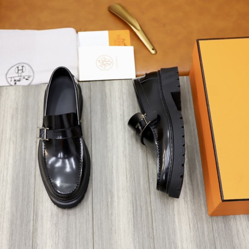 H**mes leather shoes